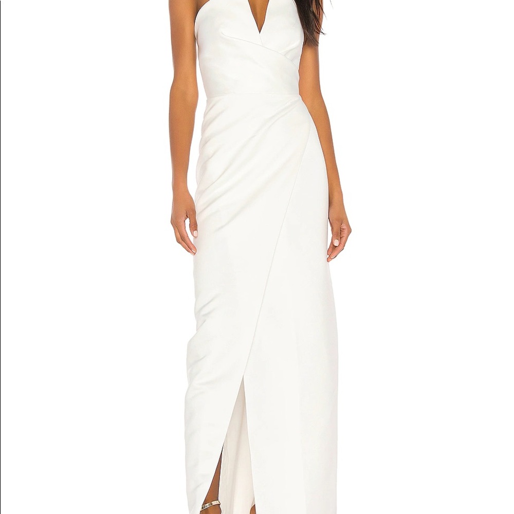 Jay Godfrey Darcey Gown in White